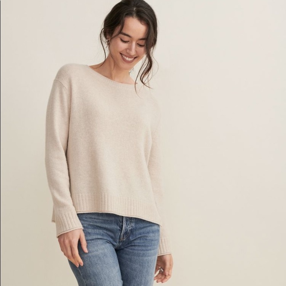 JENNI KAYNE S Everyday Sweater in oatmeal